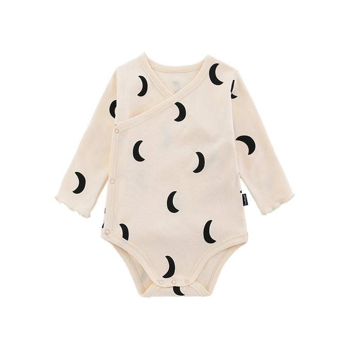 IVY Buttoned Printed Onesie
