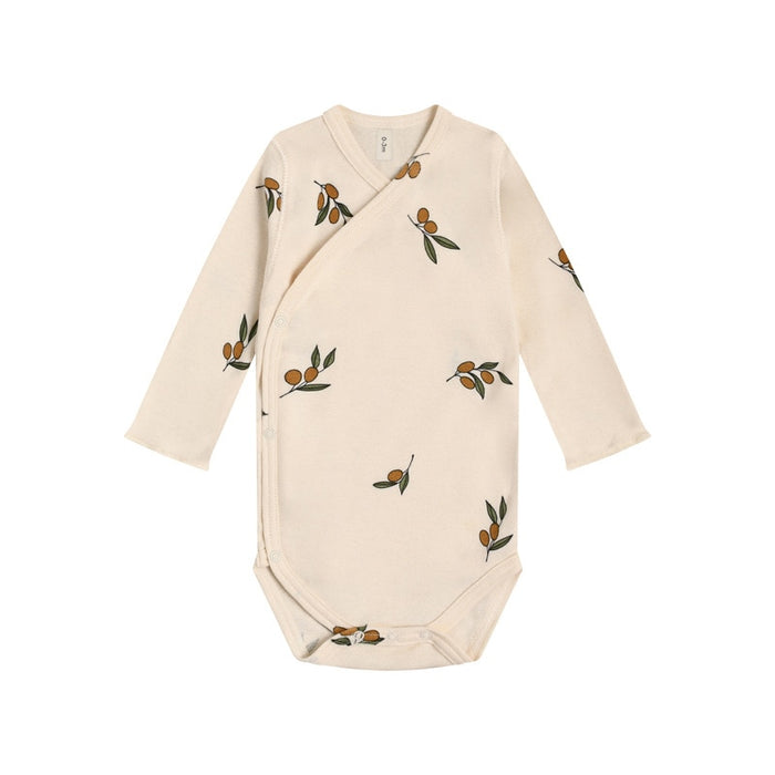 IVY Buttoned Printed Onesie